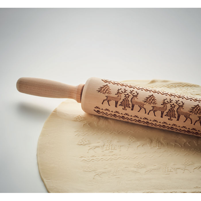 Teigrolle für Weihnachtsgebäck