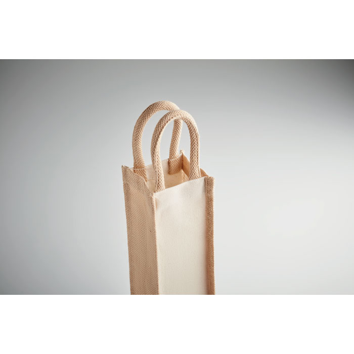 Flaschen-Geschenktasche Jute